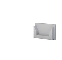 Eindkap zonder kabeldoorvoer LED profiel - Trimless400