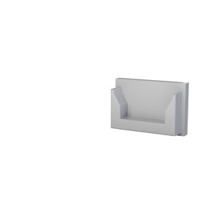 Eindkap zonder kabeldoorvoer LED profiel - Trimless400