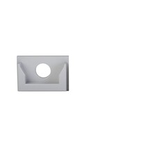 Eindkap met kabeldoorvoer LED profiel - Trimless400
