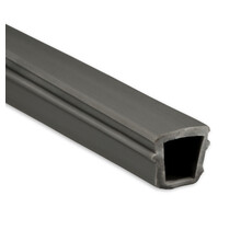 LED profiel rubberen afdichting 6 meter t.b.v. installatie STUC/GIPS/TEGEL 12,4mm binnenmaat - STUC300, GIPS300, STUC400, GIPS400, TRIMLESS400