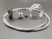 360 graden 30mm plafondklem en/of muur met ophangkabel set