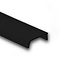 Luksus LED profiel losse afdekking 10 meter Losse LED profiel afdekking - Zwart / donker - SLIM308 - SLIMSTUC300
