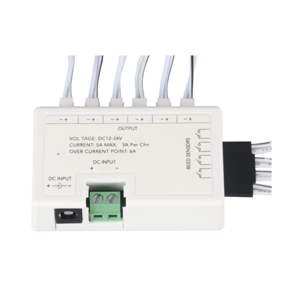 Luksus LED PIR sensoren Magnetische kast sensor LED controller - SMC002 WIT