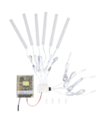 Losse 10 x 30mm magnetische kast - plank - plaat sensor LED - SMC002-Sensor WIT