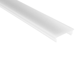 Losse 2 meter opaal LED profiel klikafdekking - 318, 323, stuc300, stuc400, gips300, gips400