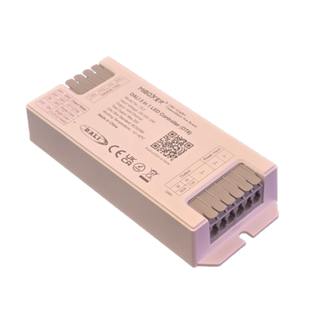 DALI LED controller 3 in 1 LED strip controller - Miboxer DALI 3- in 1 DT8 DL2
