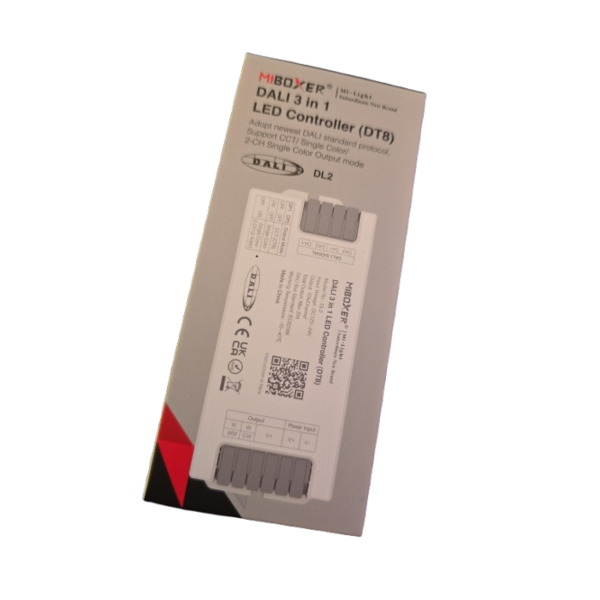 Miboxer DALI LED controller 3 in 1 LED strip controller - Miboxer DALI 3- in 1 DT8 DL2