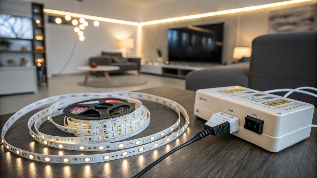Kan ik een LED strip direct op de netstroom aansluiten?
