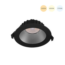 Refl downl mat-Ø145 mm-zwart-3-CCT-260 mA-zonder driver