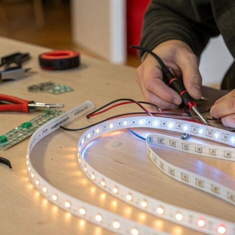 Hoe kun je een led strip koppelen of langer maken?