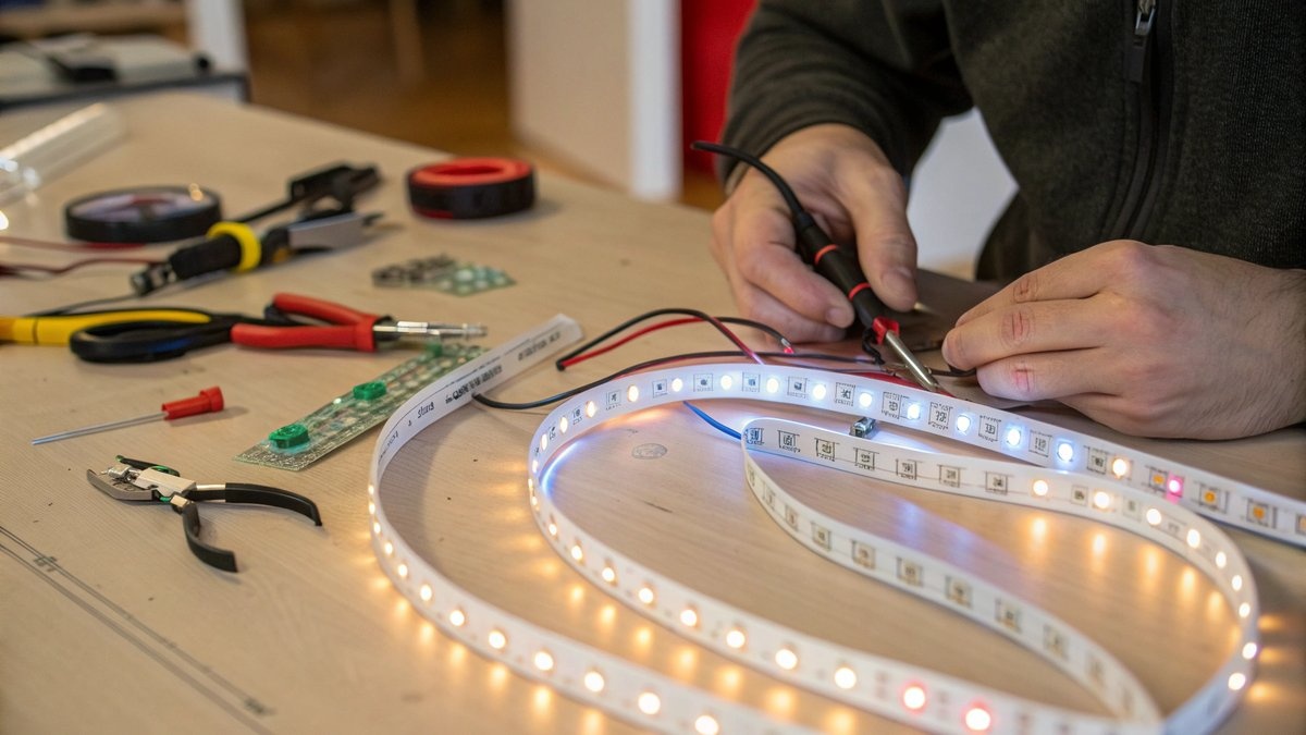 Hoe kun je een led strip koppelen of langer maken?