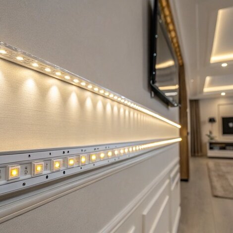 Waarom laten LED strips los?