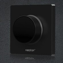 MiBoxer draadloze ZWARTE LED wanddimmer - Draadloze wanddimmer - MIBOXER K1B
