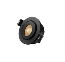 Mini LED spot - kantelbaar - ZWART - IP44 - 700mA - 2,5 watt