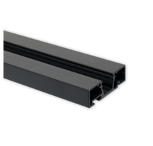 Gordijnrail LED profiel 200 cm  GR1 - Zwart