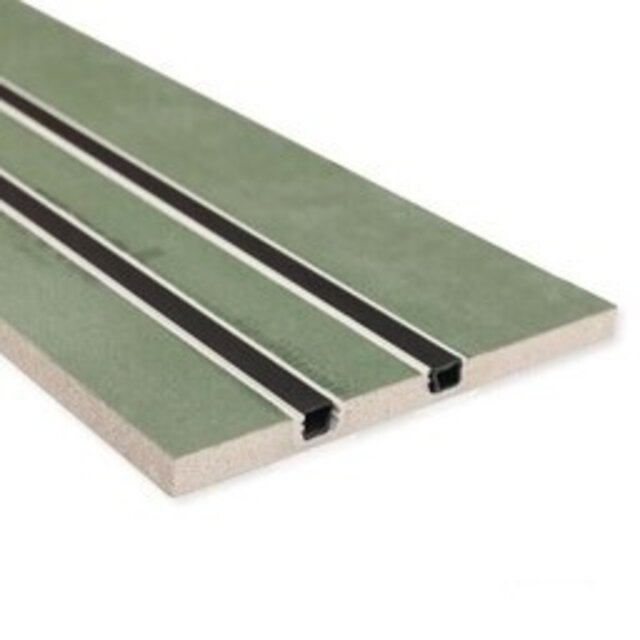 Vochtbestendig LED strip Gipsplaatpaneel 12,5 mm – 2 Profielen 200 cm - VG2