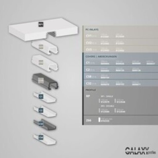 Vochtbestendig LED strip Gipsplaatpaneel 12,5 mm – Profiel 200 cm - VG1 