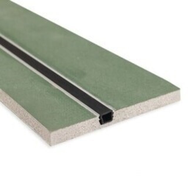 VG1 Vochtbestendig Gipsplaatpaneel 12,5 mm – Profiel 200 cm 