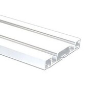 Gordijnrail LED profiel 200cm GR2-Wit