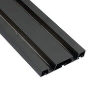 Gordijnrail LED profiel 200 cm GR2 – Zwart