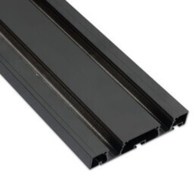 Gordijnrail LED profiel 200 cm GR2 – Zwart