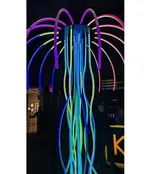 Rond Buigbaar LED profiel inclusief half ronde opaal klikafdekking 20mm x 6,6mm -  F12DUO