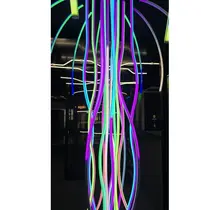 Rond Buigbaar LED profiel inclusief half ronde opaal klikafdekking 20mm x 6,6mm -  F12DUO