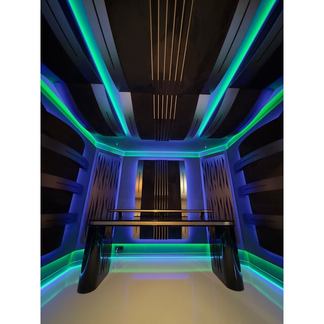 PRO LUMEN Waterdichte RGBCCT LED strip 19W 1250LM 96LED p/m 48VDC IP20 12mm - 20 meter