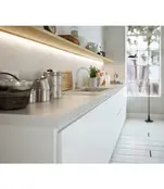 LED hoekprofiel 2 meter inclusief half ronde afdekking 22,63mm x 8,06mm - C25ALU