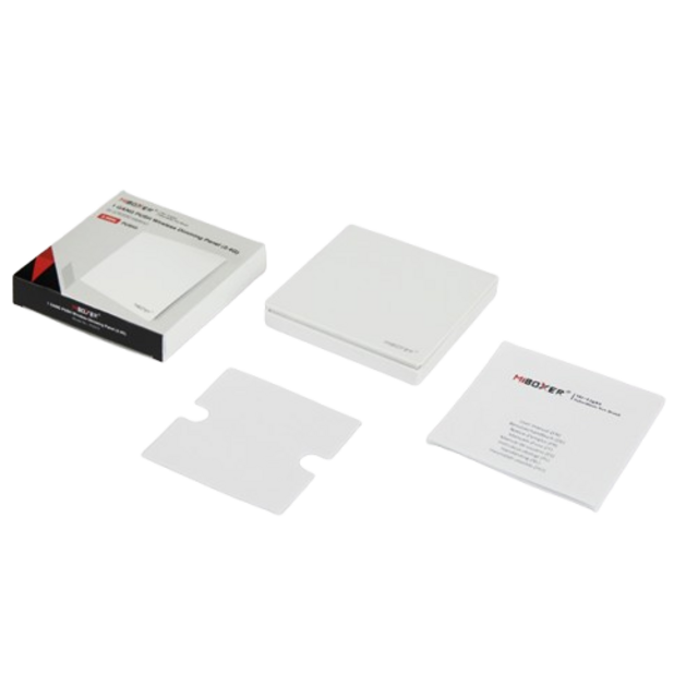 PUSH draadloos  LED Wanddimmer - 1 voudig - WIT PUSH3