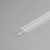 2 meter Losse LED profiel klikafdekking - Helder / transparant - 09ALU, 09WIT, 09ZWART,C12ALU, C12WIT, C12ZWART, C12 DUO