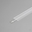 Luksus LED profiel losse afdekking 2 meter Losse LED profiel klikafdekking - Helder / transparant - 09ALU, 09WIT, 09ZWART,C12ALU, C12WIT, C12ZWART, C12 DUO