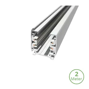 3-fase track rail - 2 meter - wit