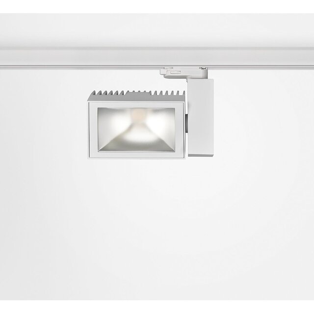 3-fase rail wallwasher spot - WIT - 32W 70° - VELA WALLWASHER