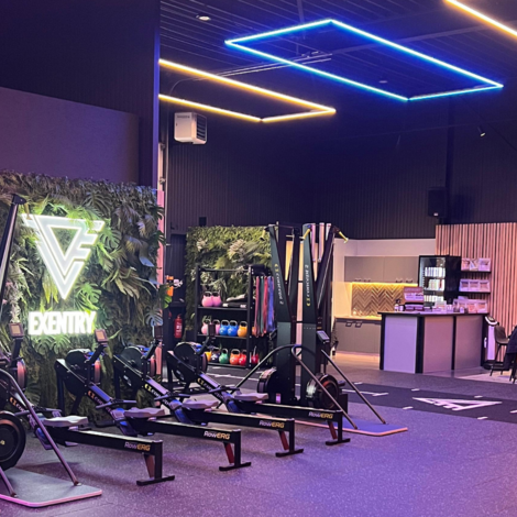 LED verlichting voor Exentry gym en HYROX