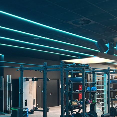 RGBWW LED-verlichting Kraftwerk Neuhof