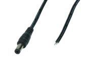 Male DC verlengkabel 100cm - Posdc-T-P25S-1.0