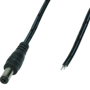 Male DC verlengkabel 100cm - Posdc-T-P25S-1.0