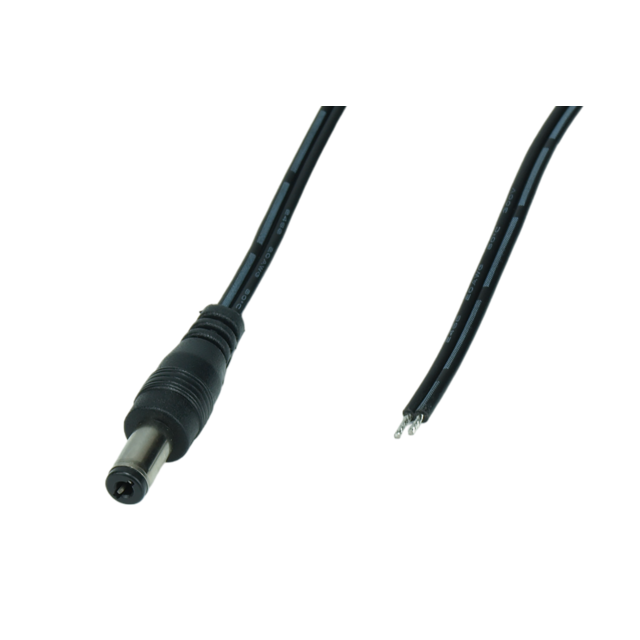 Male DC verlengkabel 100cm - Posdc-T-P25S-1.0