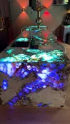 LED sheet - Natuursteen LED verlichting - 640 LED - 5500 LM - 48W - RGBCCT - Dimbaar - 24 volt IP20 - 24,5 x 49cm - Koppelbaar
