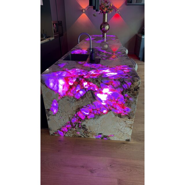 Flexibel LED sheet - 288 LED - RGBWW - Dimbaar - 24 volt IP20 - 49cm x 24,5 cm- Koppelbaar LED Sheet