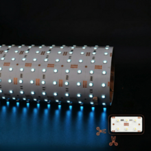 Flexibel LED sheet - 288 LED - RGBWW - Dimbaar - 24 volt IP20 - 49cm x 24,5 cm- Koppelbaar LED Sheet