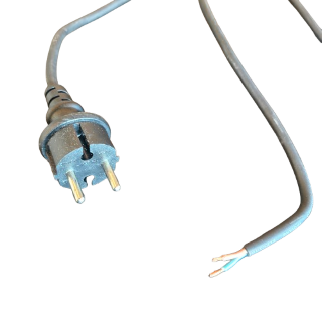 2 aderige stroomkabel voor LED voeding - 1 meter - EU stekker voor LED voedingen