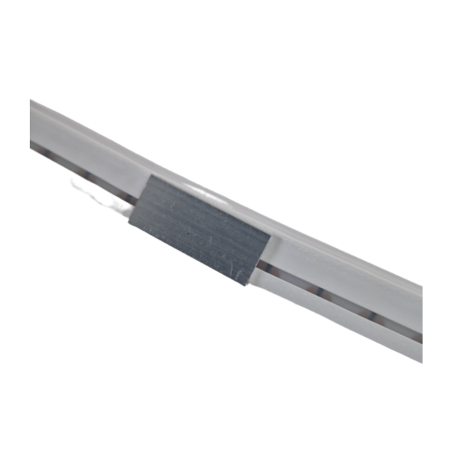 6 x 12 mm Neon Flex LED strip montageklem voor enkel kleurige Neonflex 6x12mm