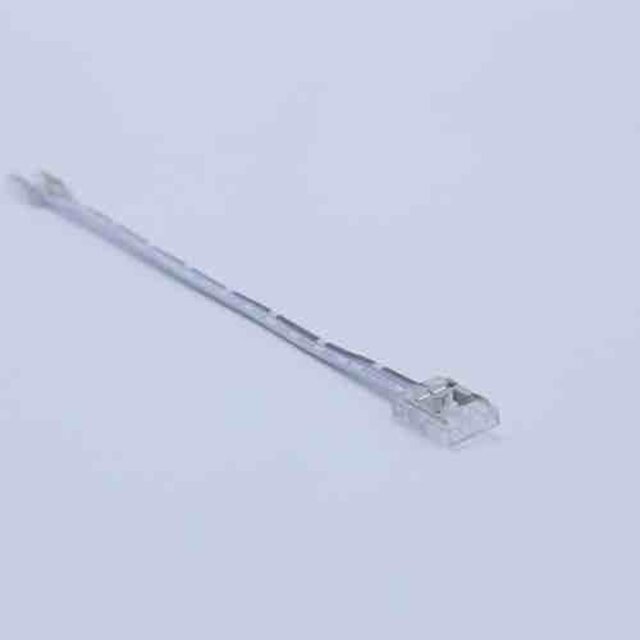 COB 10mm LED strip klik connector 1 zijdig draad - soldeervrij - ip20