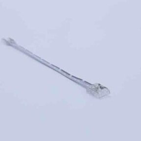 120 LED's p/m LED strip connector met draad 8mm - 1 zijdig draad  - IP20