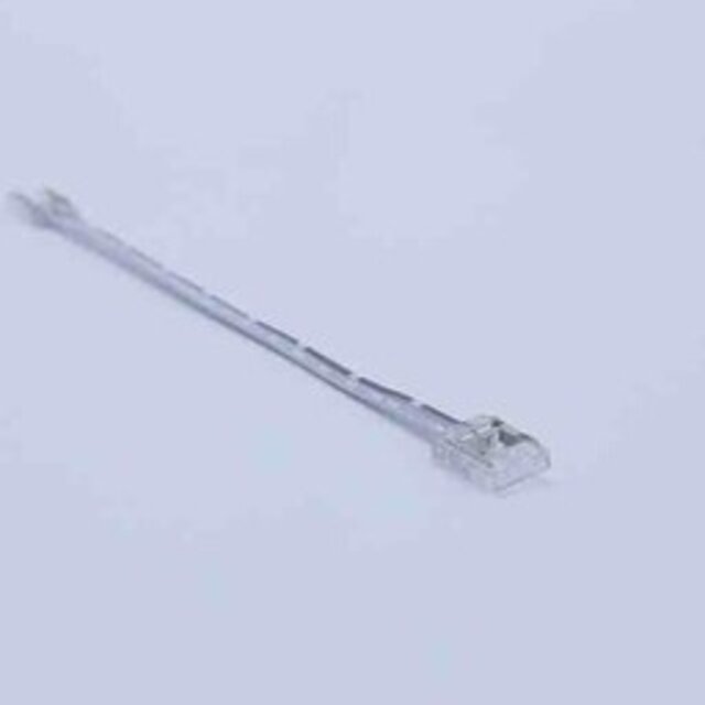 120 LED's p/m LED strip connector met draad 8mm - 1 zijdig draad  - IP20