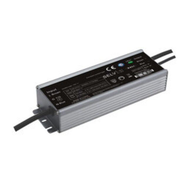 LED voeding 150 watt 24 volt 6,25 Ampère - IP67 - GV6-150B024