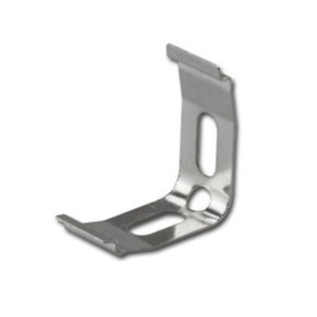 eindkap set van 2 aluminium eindkappen t.b.v. led profiel c25alu