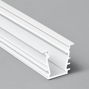 Wit LED plafond profiel inclusief opaal afdekking 23.4 mm x 19 mm - GYPROC10Wit